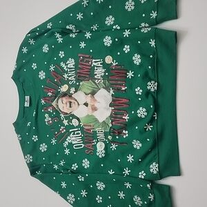 ELF Green Kids Holiday Sweatshirt